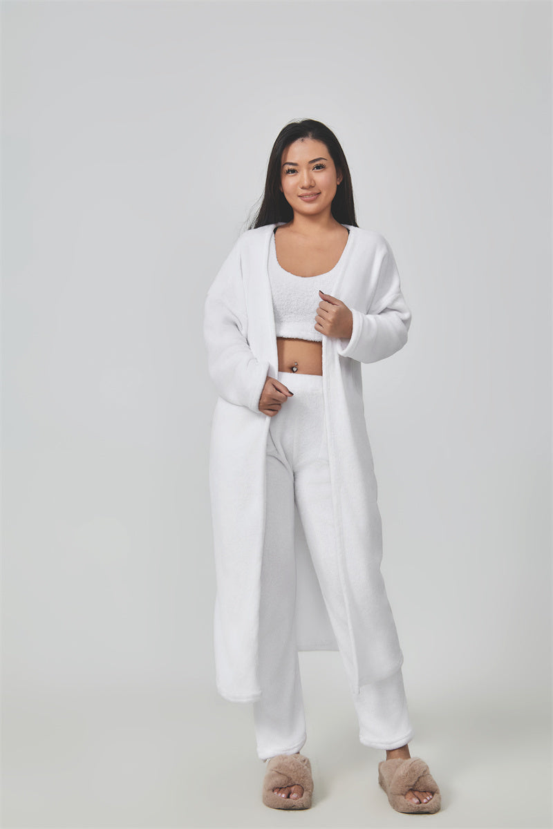 Cozy Pajama Set Cute Loungewear, Warm Suit Sets