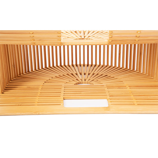 Bamboo Slice Bamboo Strip Bag  Leisure Handbag