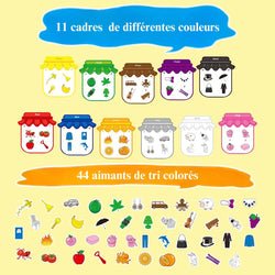 ÉveilColoré :Magnetiske klistremerker