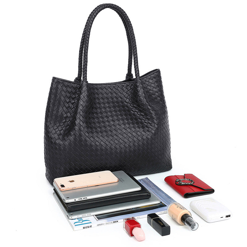 Cross-border New Women&#039;s Bag Genuine Leather Handbag Cross-border Fashion Shoulder Bag