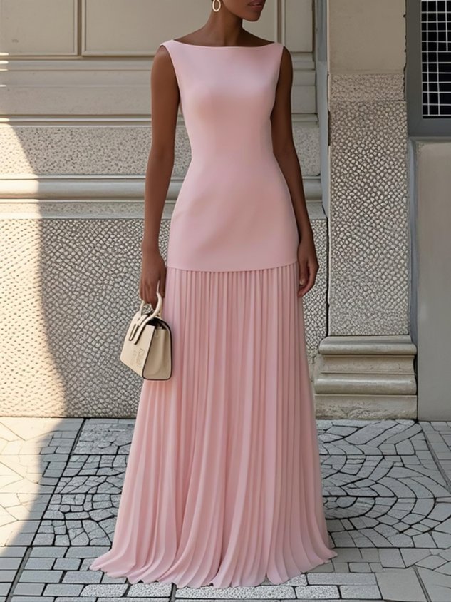 Sleeveless Knitted Vest Sexy Slim Knit Dress