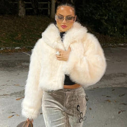 Cardigan Thickened Plush Long Sleeve