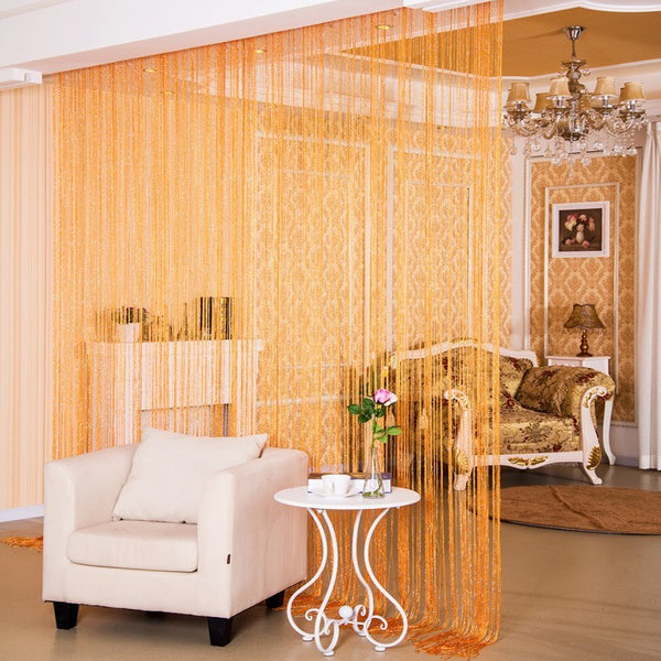 Door Curtain Dilver Thread Curtain Hanging Curtain Window Screen
