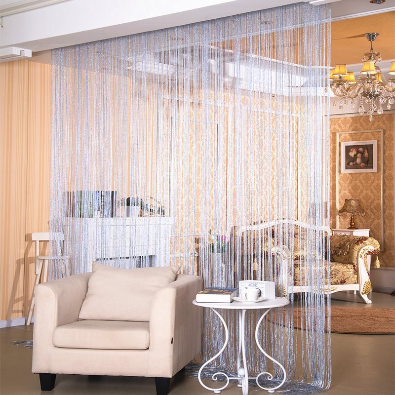 Door Curtain Dilver Thread Curtain Hanging Curtain Window Screen