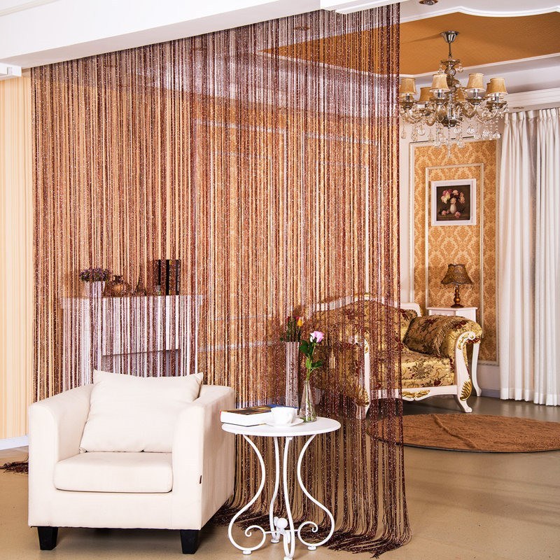 Door Curtain Dilver Thread Curtain Hanging Curtain Window Screen