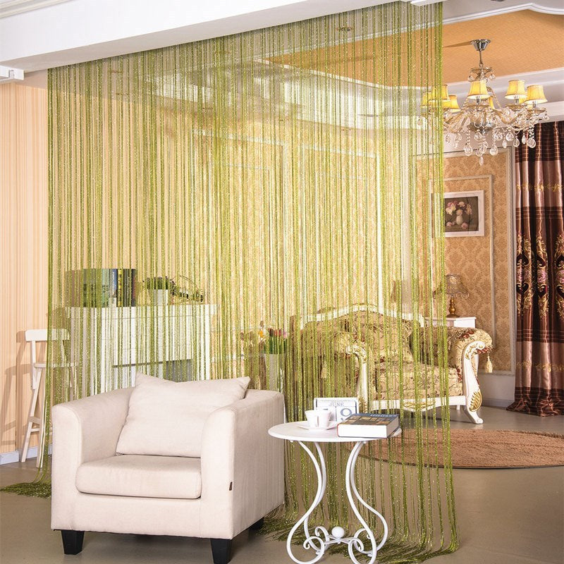 Door Curtain Dilver Thread Curtain Hanging Curtain Window Screen