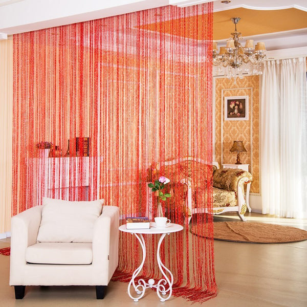 Door Curtain Dilver Thread Curtain Hanging Curtain Window Screen