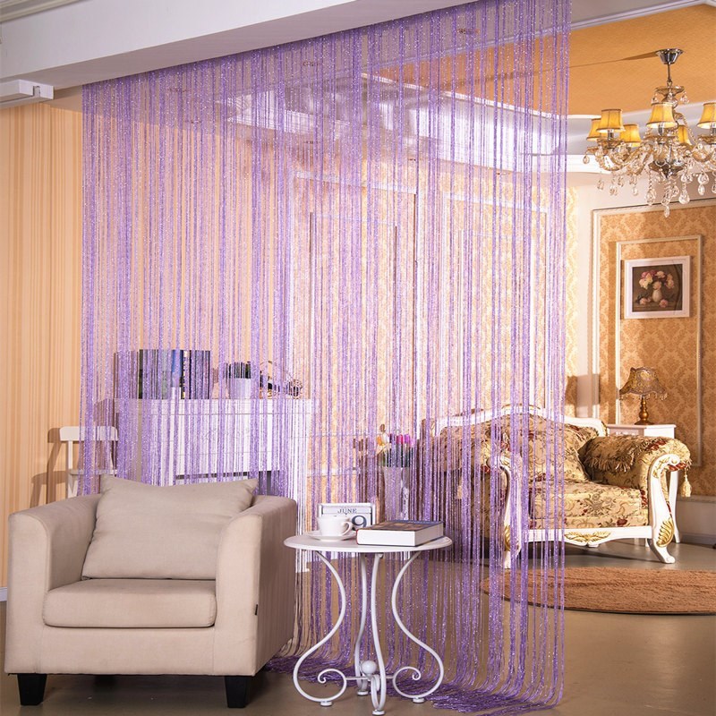 Door Curtain Dilver Thread Curtain Hanging Curtain Window Screen