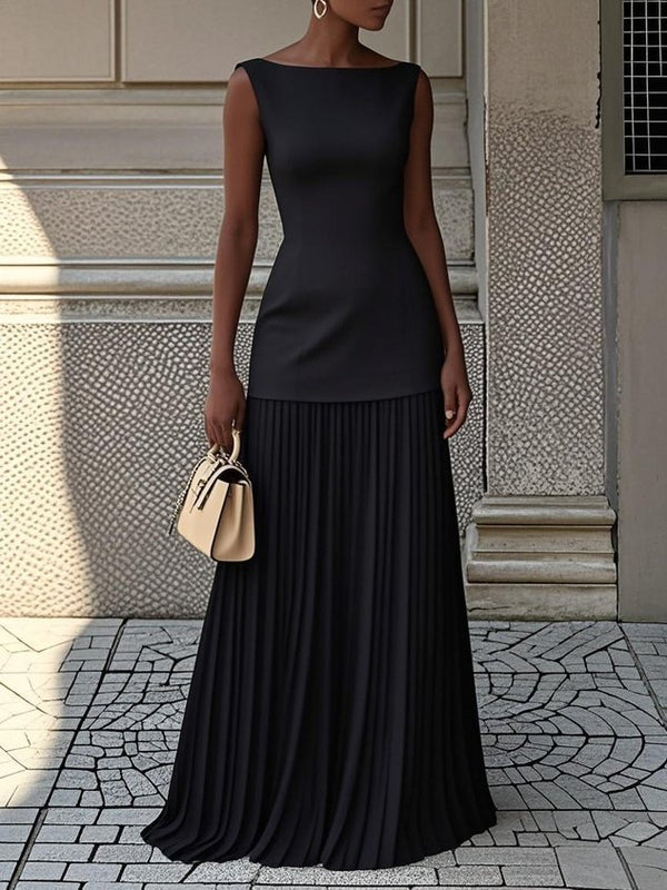 Sleeveless Knitted Vest Sexy Slim Knit Dress