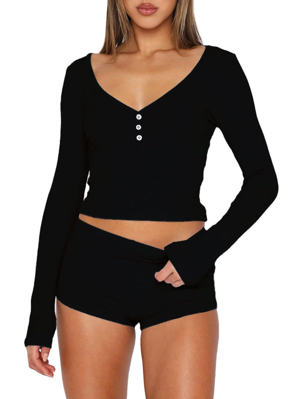 Women's Clothing Thread Knitting Suit