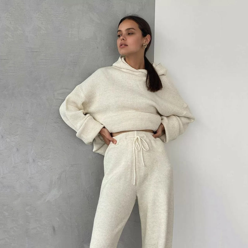 Sports Sweater Suit Two-piece