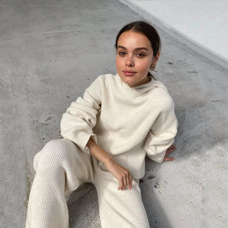 Sports Sweater Suit Two-piece