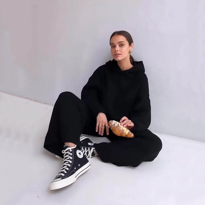 Sports Sweater Suit Two-piece