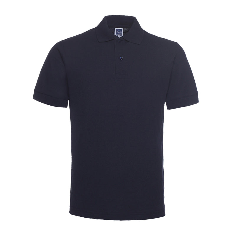 Solid Lapel Short Sleeve Polo Shir