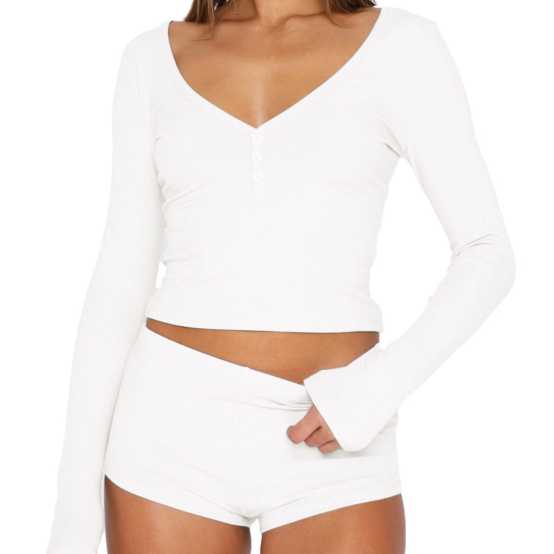 Women's Clothing Thread Knitting Suit