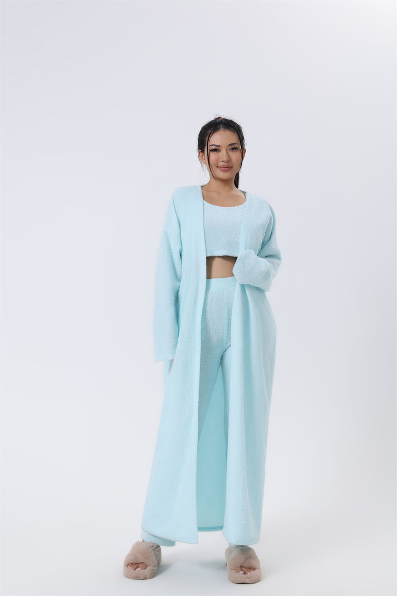 Cozy Pajama Set Cute Loungewear, Warm Suit Sets