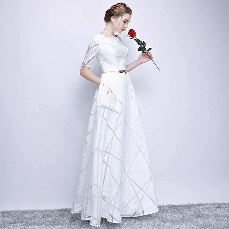Slim And Elegant Banquet Host Dress