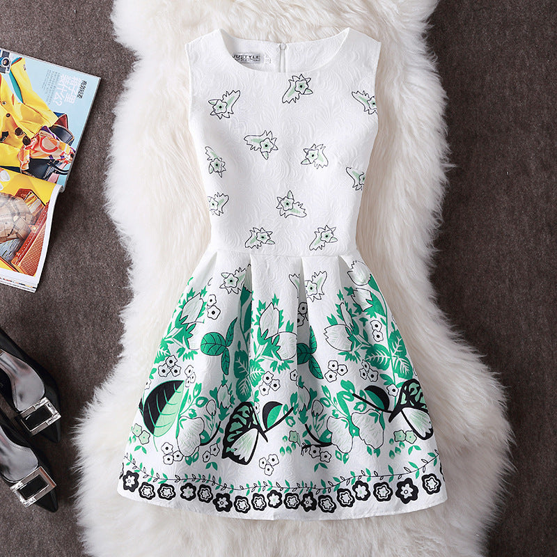 Spring And Summer HEPBURN Short Dress