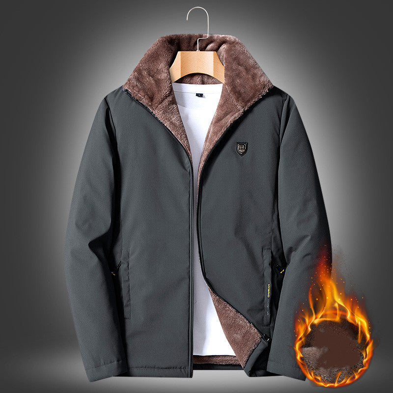 Casual Middle-aged And Elderly Spring And Autumn Jackets