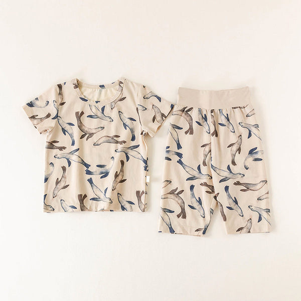 Short-sleeved Top Shorts Baby