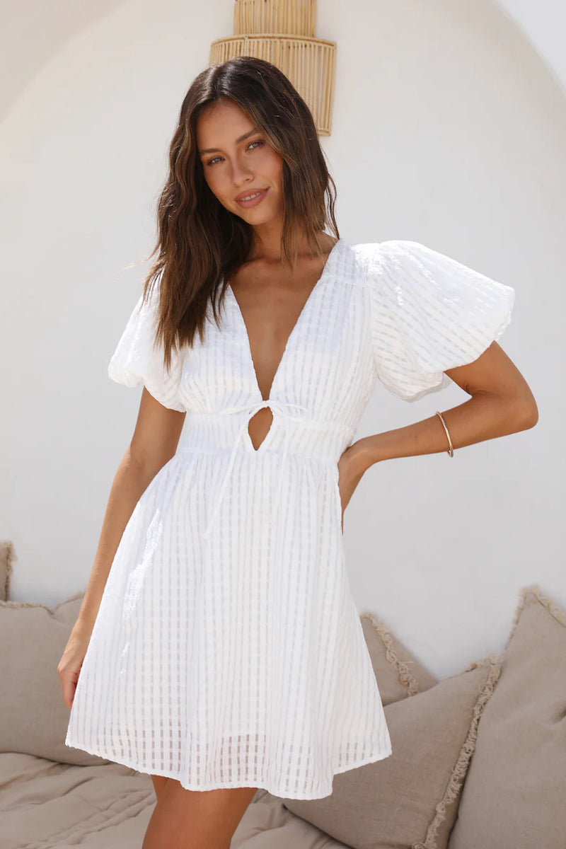 Beautiful Flying White Dress