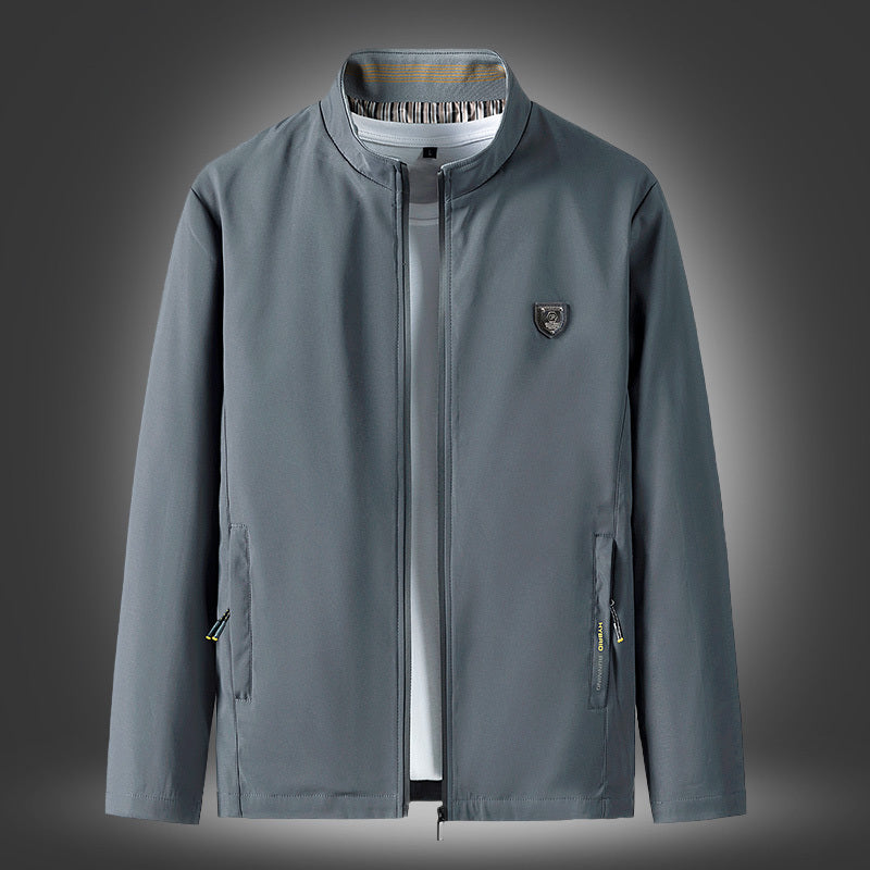 Casual Middle-aged And Elderly Spring And Autumn Jackets