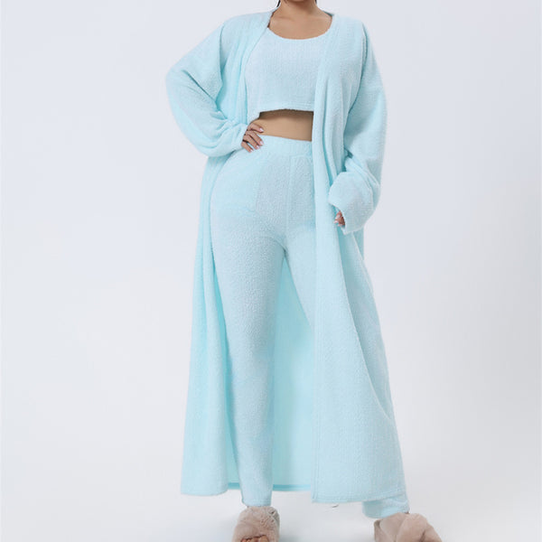 Cozy Pajama Set Cute Loungewear, Warm Suit Sets