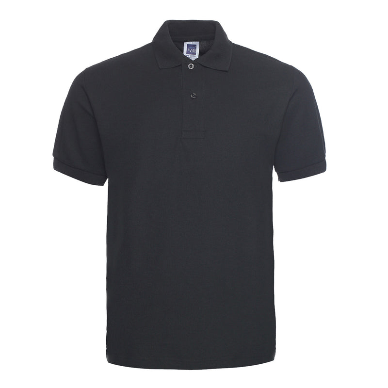 Solid Lapel Short Sleeve Polo Shir