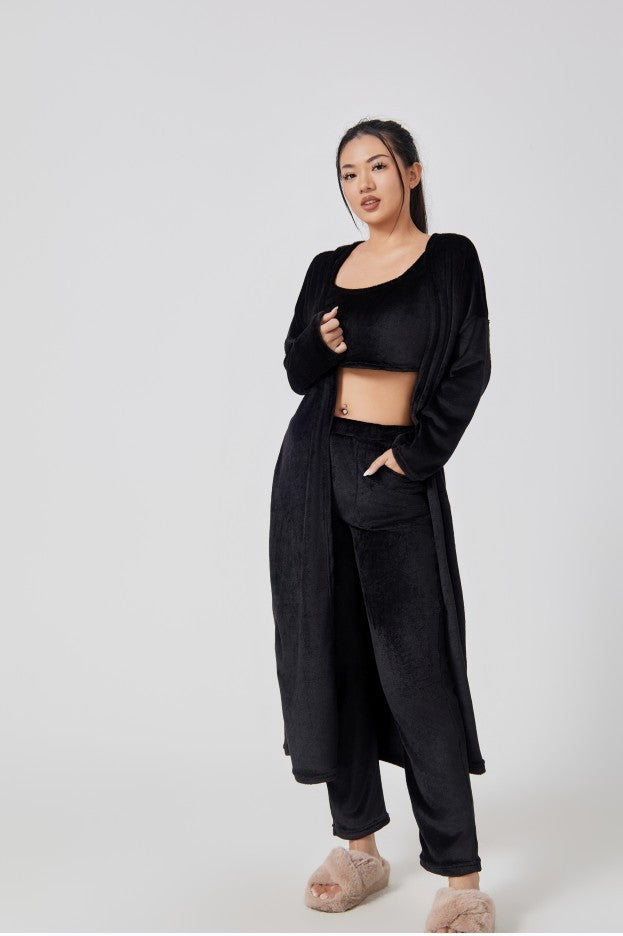 Cozy Pajama Set Cute Loungewear, Warm Suit Sets
