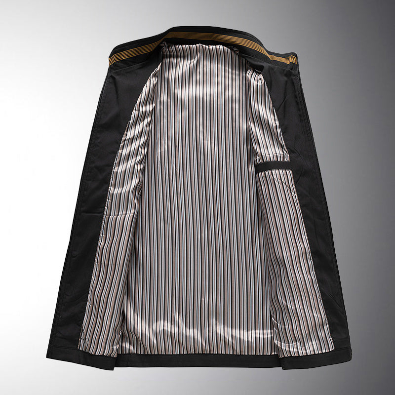 Casual Middle-aged And Elderly Spring And Autumn Jackets