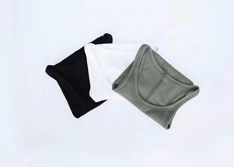 Basic Ribbed Knitted Tank Top