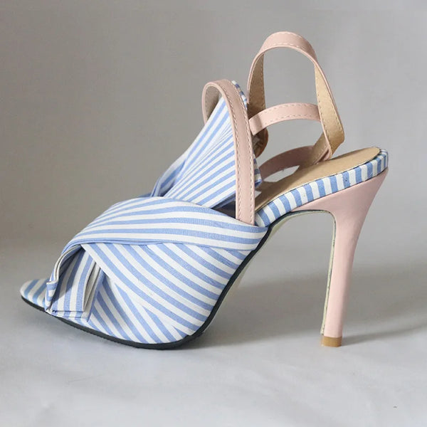 Luxury Sandals High Heels Buckle Fashion