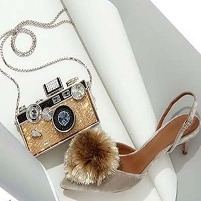 Pointed Toe Slingback  High Heels