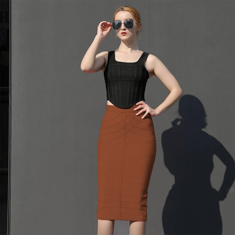 Woman Skirts Bandage Women