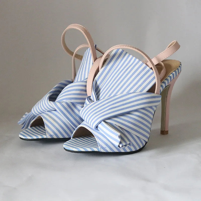 Luxury Sandals High Heels Buckle Fashion