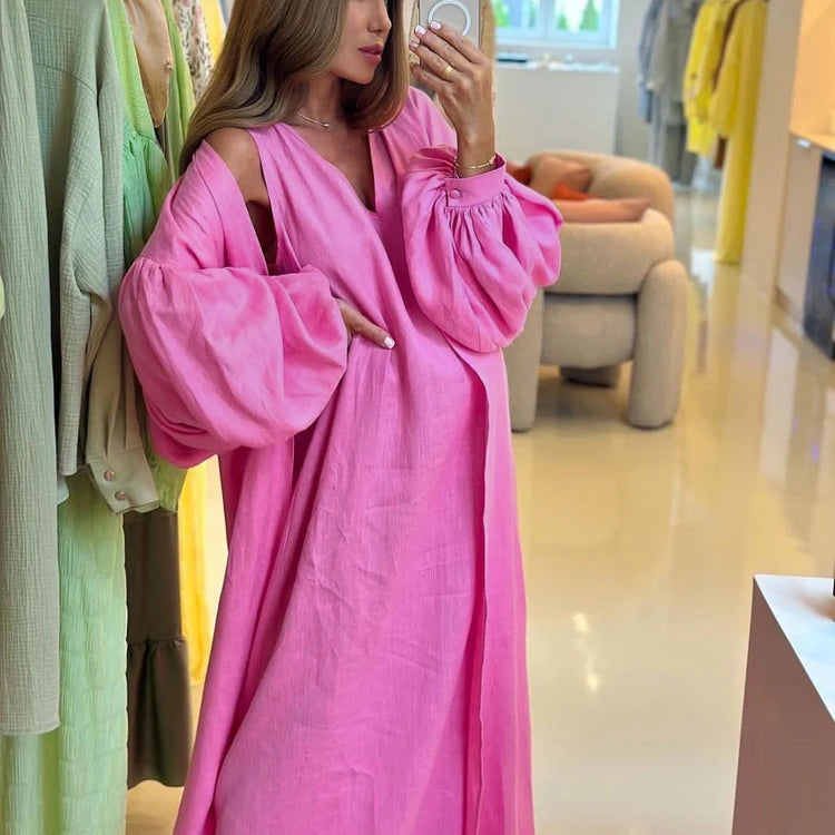 Pregnant Maternity Clothes 2 Piece Coords Set Abaya