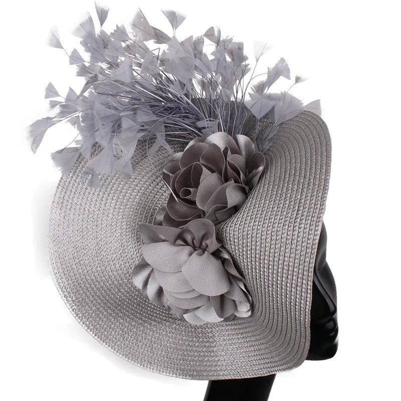 Cocktail Church White Fascinators Hat Headband Hair Accessories