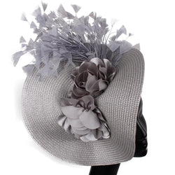 Cocktail Church White Fascinators Hat Headband Hair Accessories