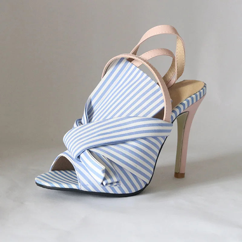 Luxury Sandals High Heels Buckle Fashion