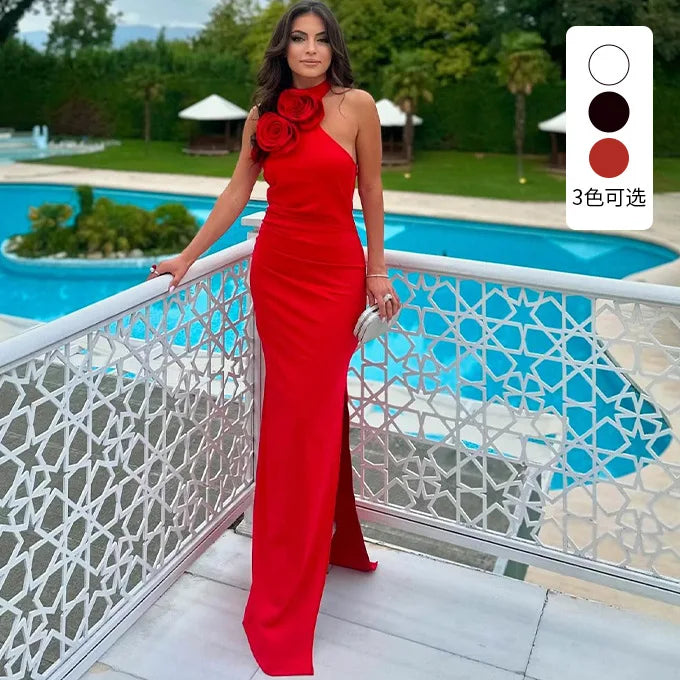 Sexy Sleeveless Retro Slim Fit Dress