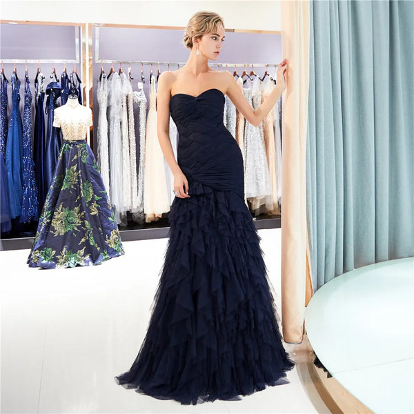 Elegant Aurora Luxe Evening Dress"