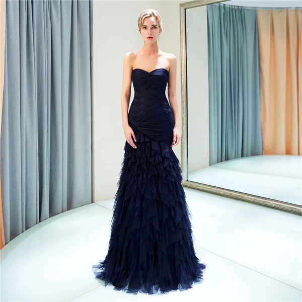 Elegant Aurora Luxe Evening Dress"