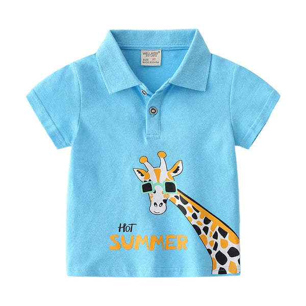 Polo T-shirts For Boys Tops Tees Shirts