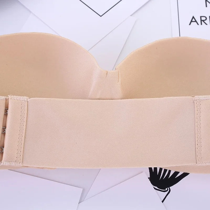Tube Tops Invisible Strapless Bra