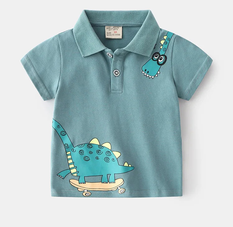 Polo T-shirts For Boys Tops Tees Shirts