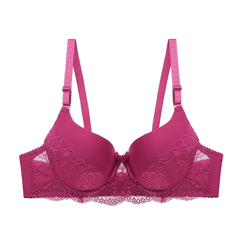 Sexy Lace Bra Floral Push Up