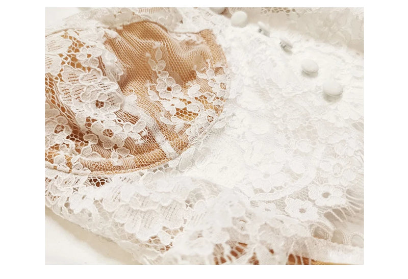 Eyelash lace Brassiere Lingerie Set