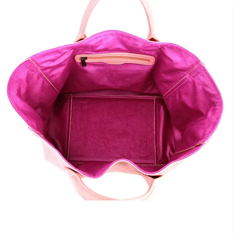 Natural Leather Top Cow Hide Leather Handbag