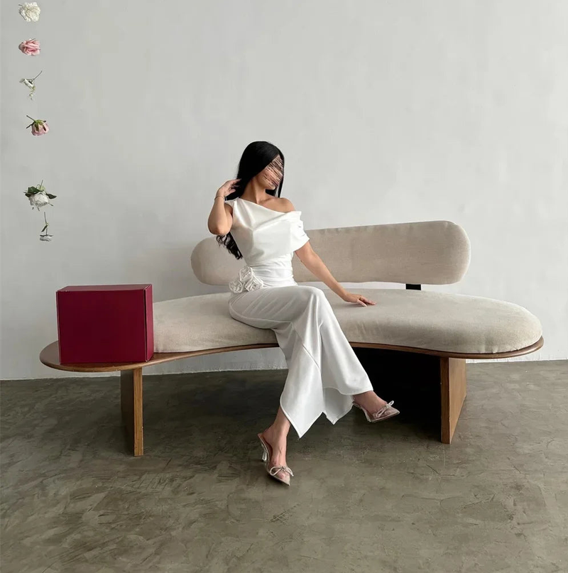 Shoulder Sheath Floor Length Skirts Sleeveless Dress