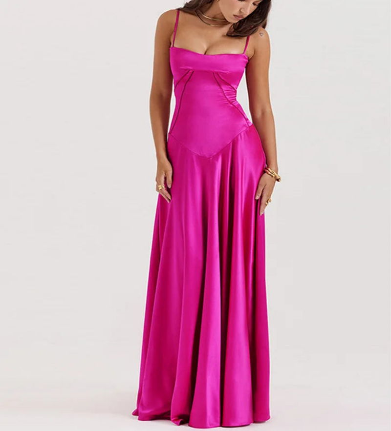 Summer Sleeveless Slim Fit Backless Dress